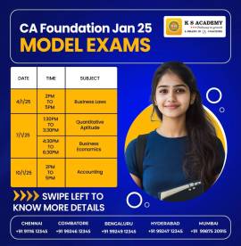 CA Foundation coaching classes in Hyderabad, India