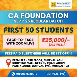 CA Foundation coaching classes in Mumbai, India - 