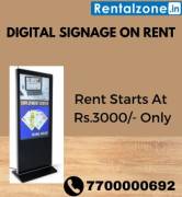 Digital Standee On Rent Starts At Rs.3000/- 