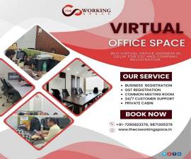 Virtual Office space in Delhi for GST and Company 