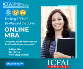 ICFAI Online MBA for Working Professionals | ICFAI