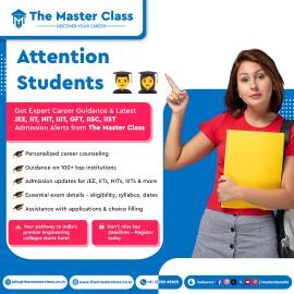Admission Alerts for JEE, Premium Courses 