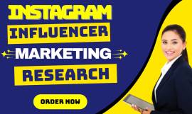 I will do influencer marketing research