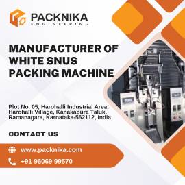 Manufacturer of White Snus Packing Machine