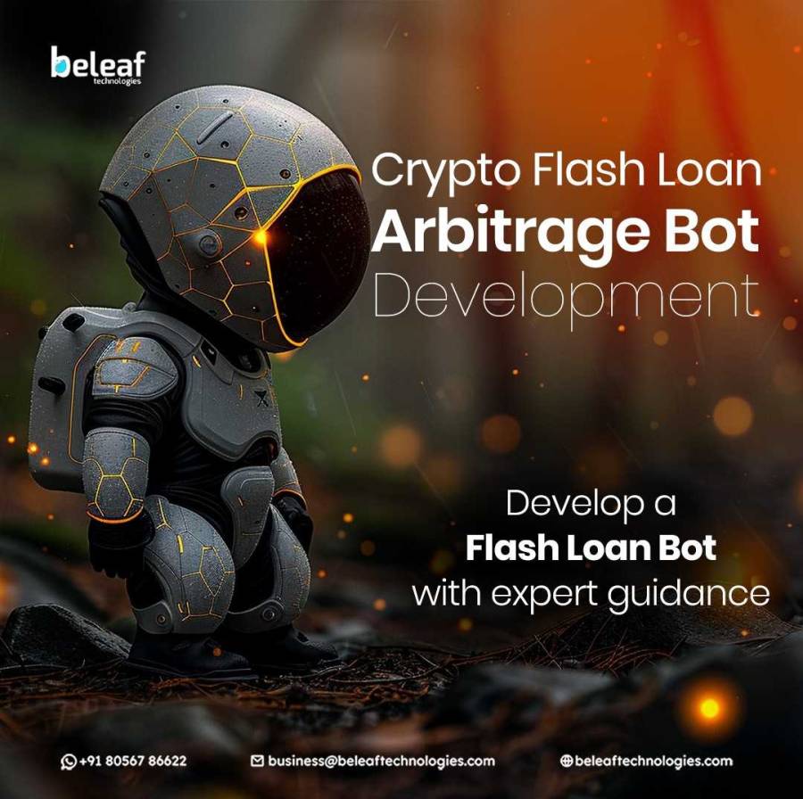 Flash loan arbitrage bot development  (Past)