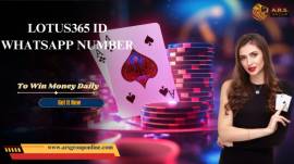 Best Lotus365 ID whatsapp Number Provider in India
