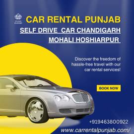 https://www.carrentalpunjab.com/ or call +919463800922