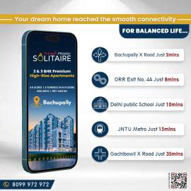 Praneeth Pranav Solitaire | 3 BHK Flats for Sale