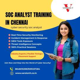 SOC Analyst Training in Chennai
