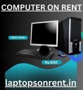 computer on rent in mumbai Rs. 600/- Only