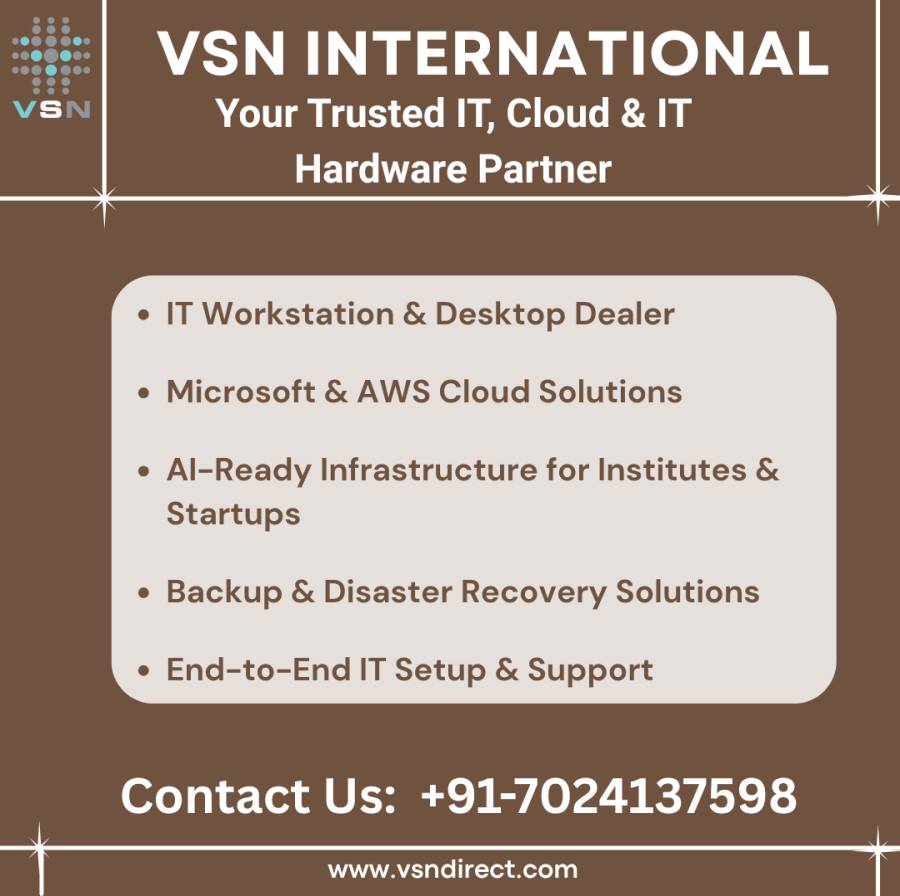 Your Trusted IT, Cloud & Hardware Partner VSN