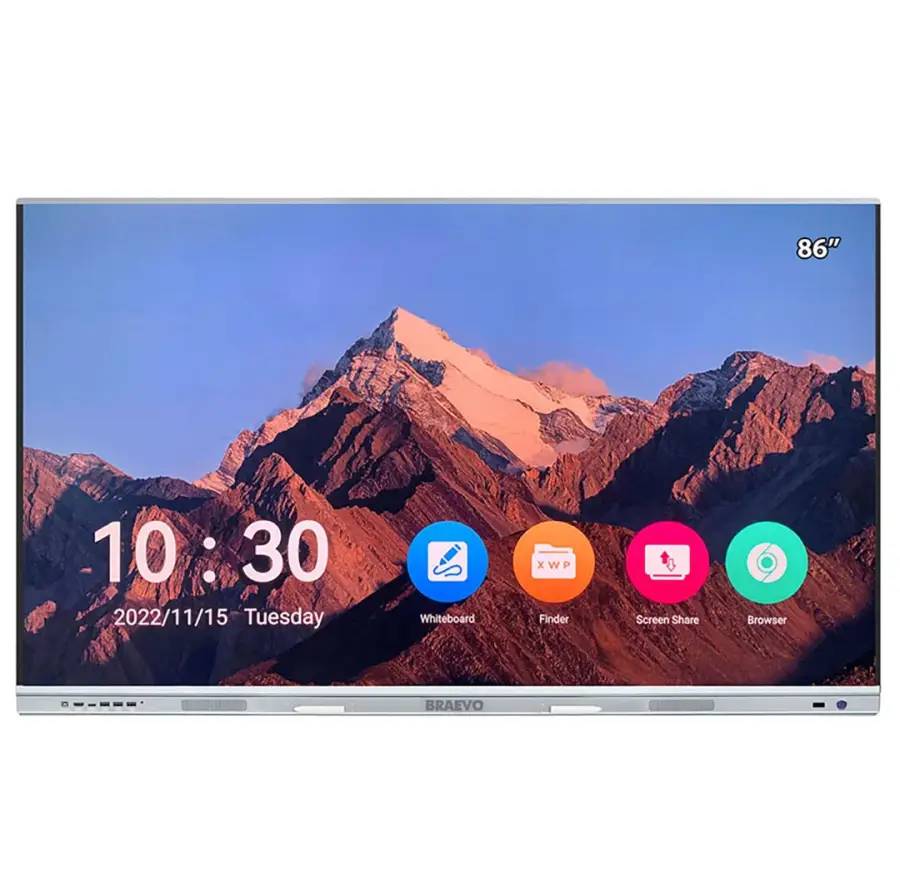 Braevo 86-Inch Smart Interactive Panel with Digita