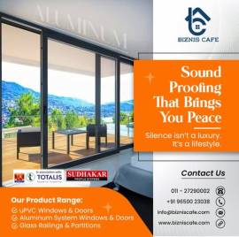 Aluminium Sliding Doors Supplier in Delhi | Biznis