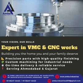 Amba industries | VMC JOB WORKS | CNC JOB WORKS
