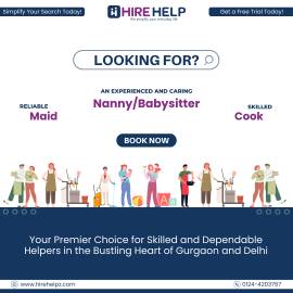 Hire the best nanny/babysitter services in Gurgaon