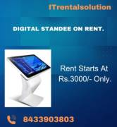 Digital Standee On Rent Starts At Rs.3000/- 