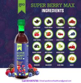 GEO Natural Super Berry Max Juice