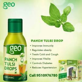 GEO Natural Panch Tulsi: Concentrated Extract Drop