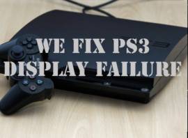 We repair PlayStation 3 {PS3} that is not failing 