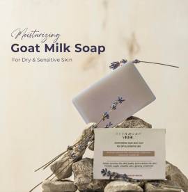 RESHMONA VEDIC Moisturizing goat milk soap