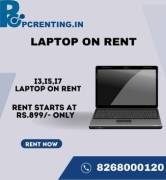 i3,i5,i7 Laptops On Rent Starts At Rs.899/- Only 