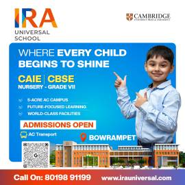 Best Cambridge School in Bowrampet | Best CBSE Sch